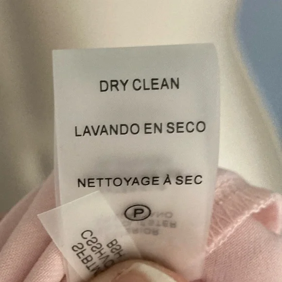 Calvin Klein Blush Pink Layering Shell/Tank Top Sleeveless Blouse Medium - Picture 9 of 11